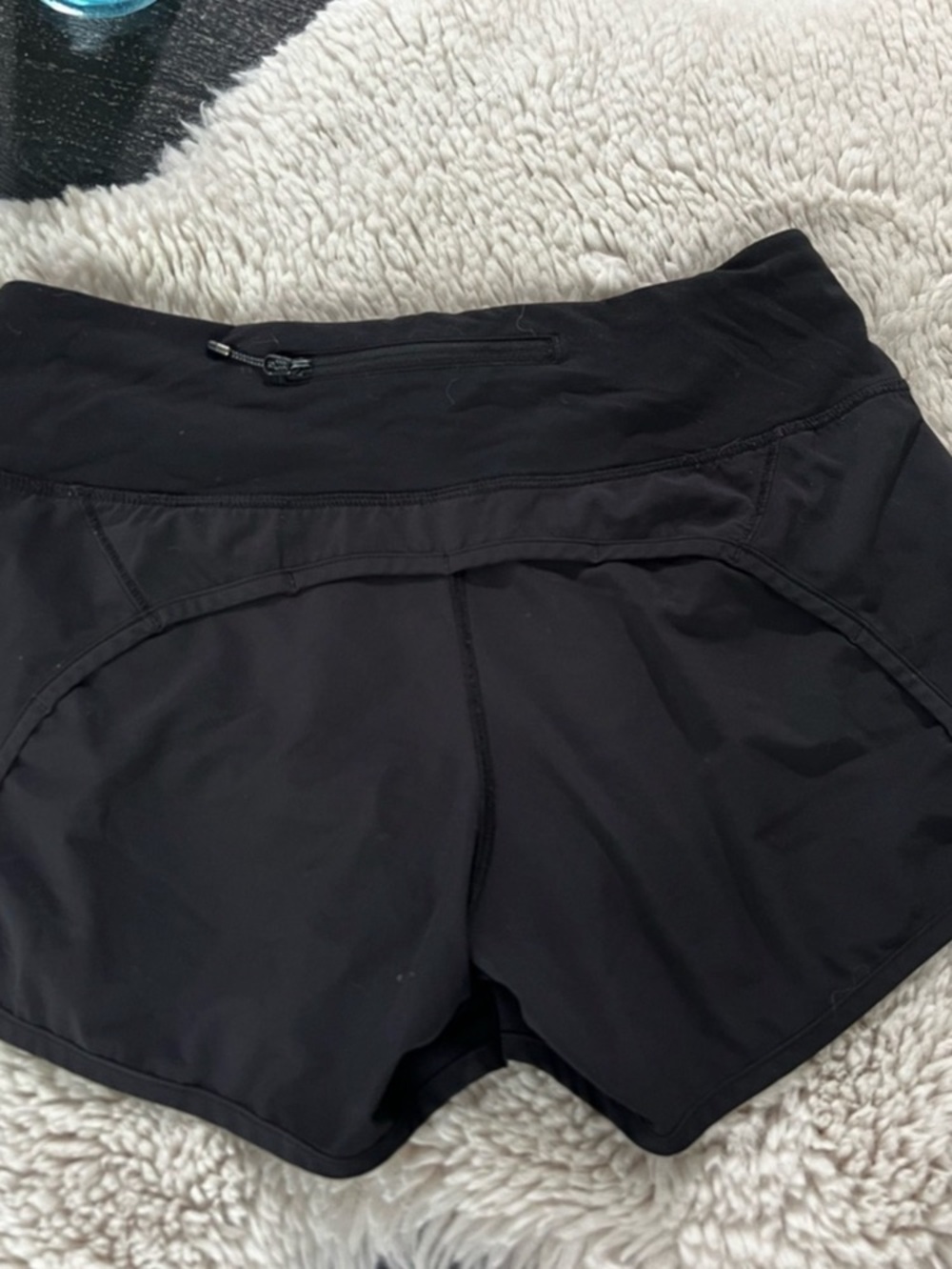 lululemon Speed Up Short 2.5" Black Athletic Shorts